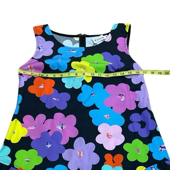 House of Perna Colorful Margie Dress Pop Bloom size Women’s XS, like new! - Picture 6 of 8